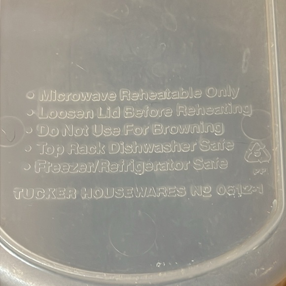 Vintage serve & store Cereal Saver sealable Lid 1.4 gallon 5.3 L dishwasher safe - Picture 7 of 9